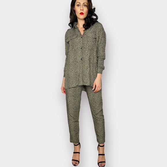 Vintage 90’s Lisa & Scott leopard matching set - Picture 2 of 8